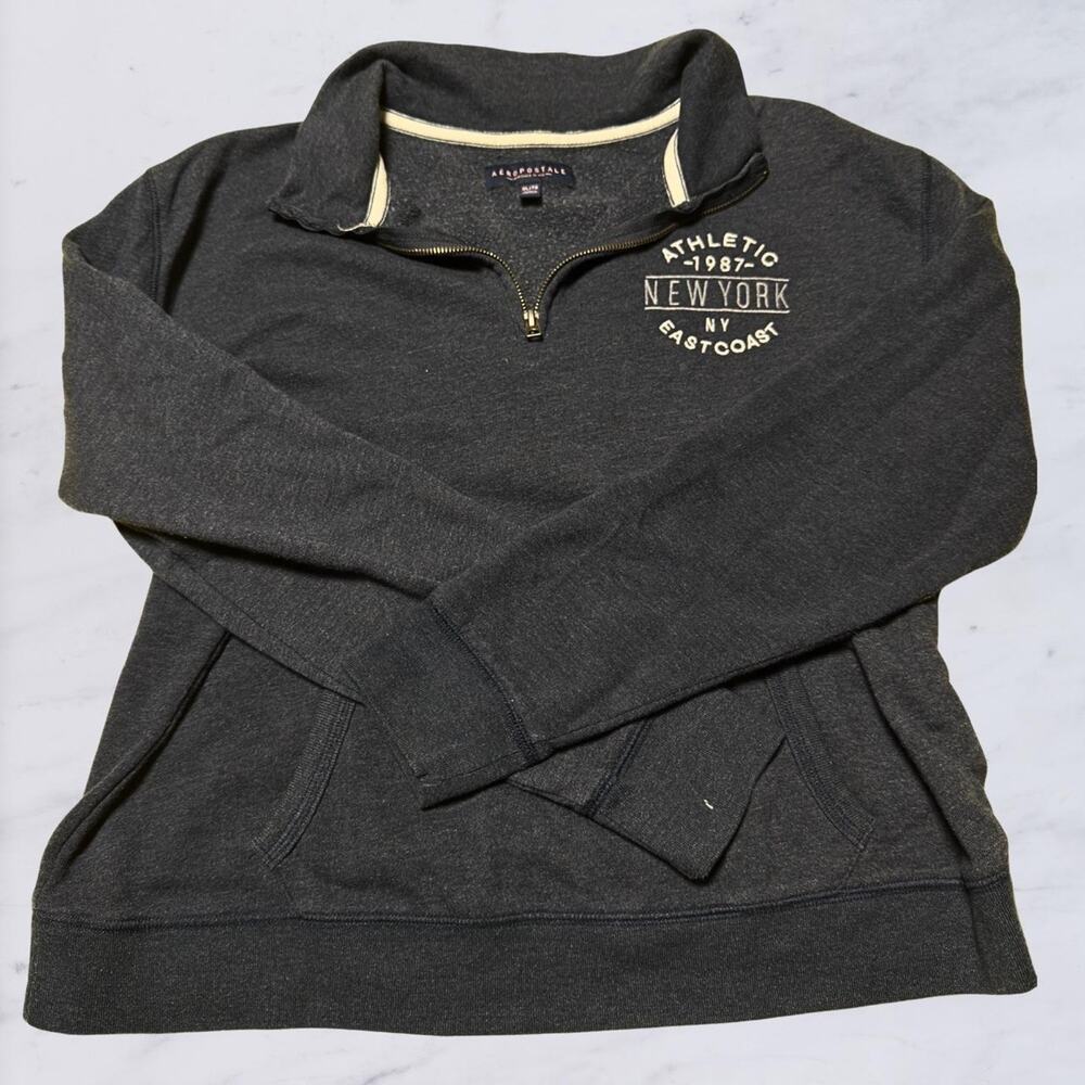 Y2K Aeropostale Athletic New York Pullover Sweatshirt